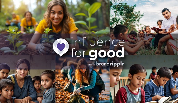 Launching “Influence For Good”  The Region’s First Influencer Social Impact Initiative with Brand Ripplr